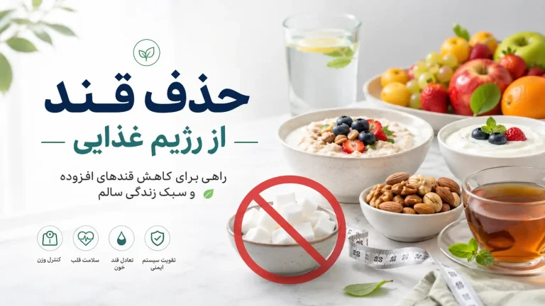 حذف قند از رژیم غذایی