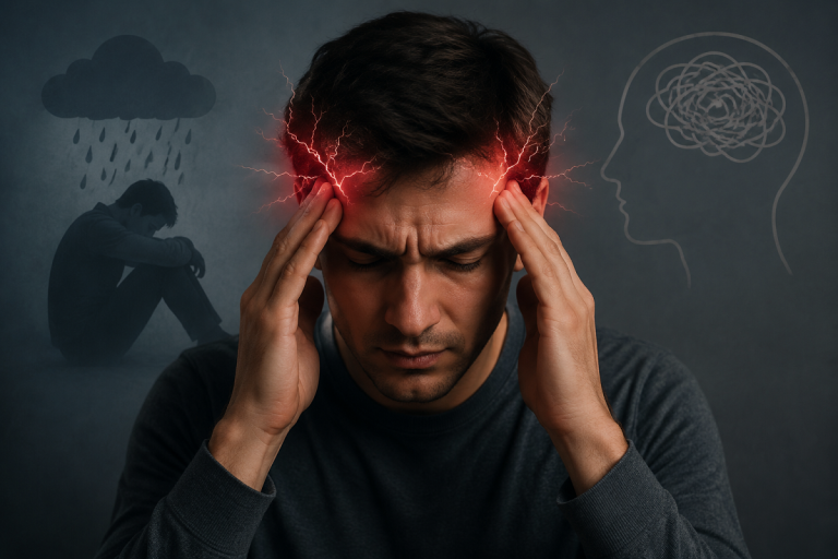 آیا افسردگی باعث سردرد تنشی می‌شود