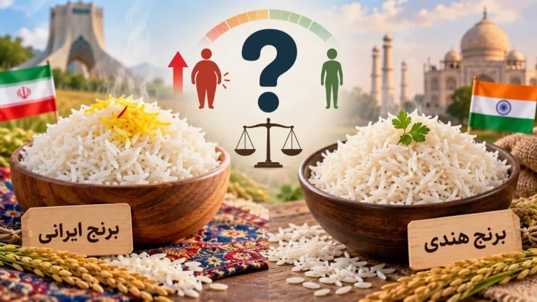 برنج ایرانی یا هندی برای لاغری