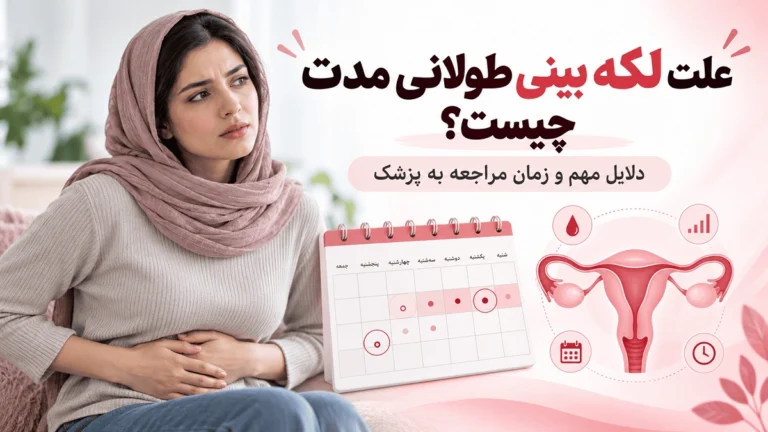 لکه بینی طولانی مدت